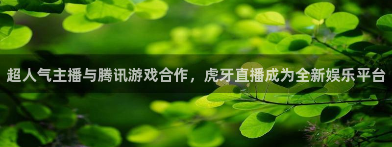 833直播足球比赛官网：超人气主播与腾讯游戏合作，虎牙直播成为全新娱乐平台